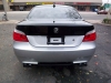Exhaust on BMW 5-series Rear