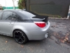 Exhaust on BMW 5-series Side